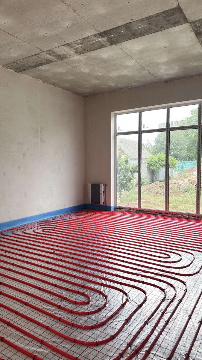 Теплый пол "съел" часть высоты от пола до потолка