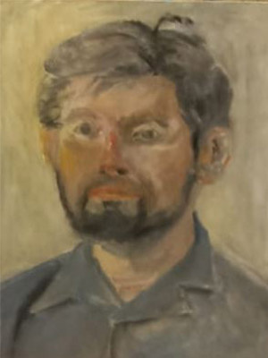 Этюд, холст масло