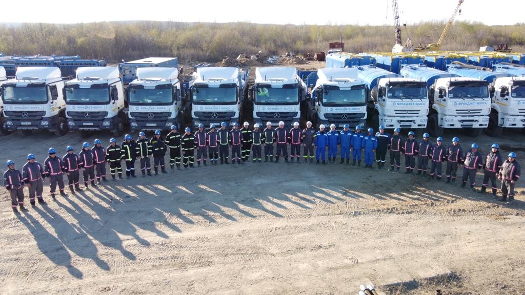 Флот ГРП «ФракДжет-Волга» на Сахалине. Фото из архива компании. 