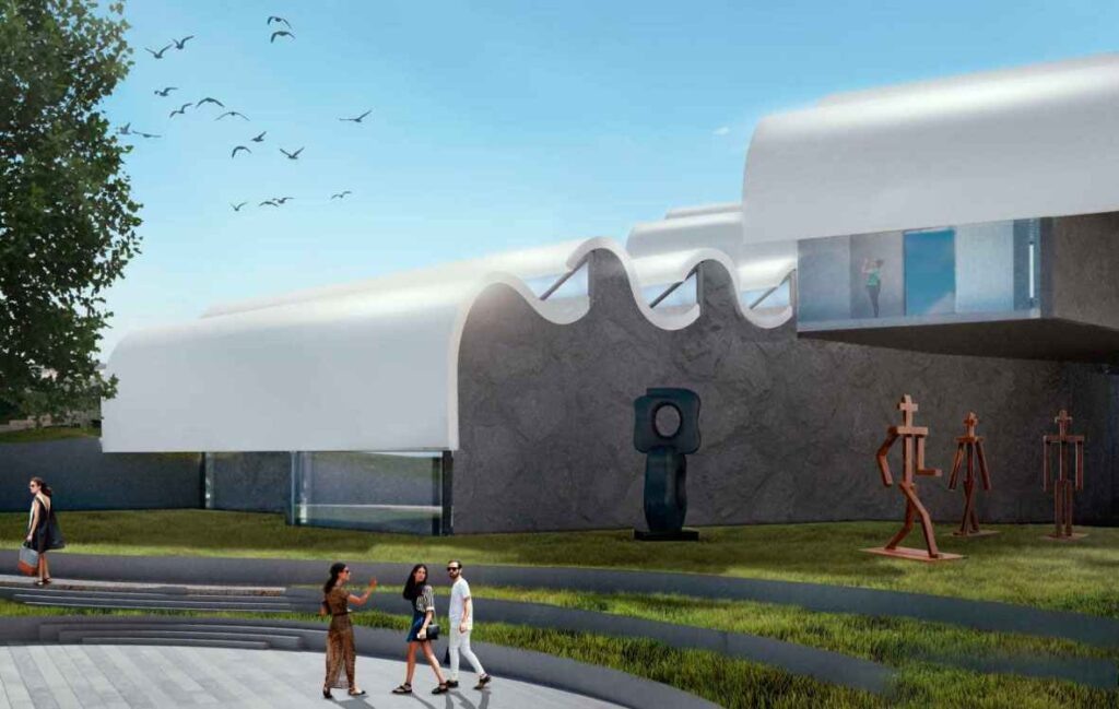 Проект нового здания Дальневосточного художественного музея © DVHAB