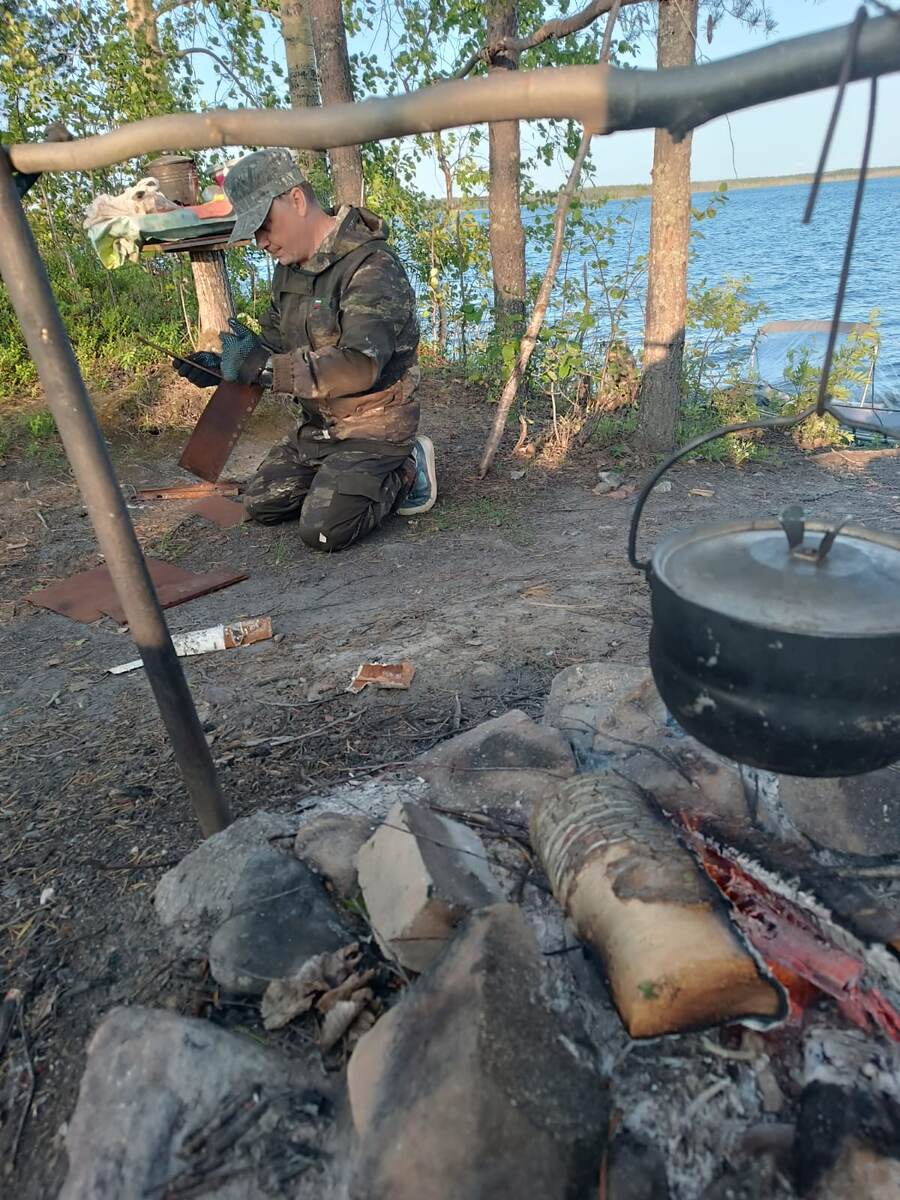 Готовимся к ужину 