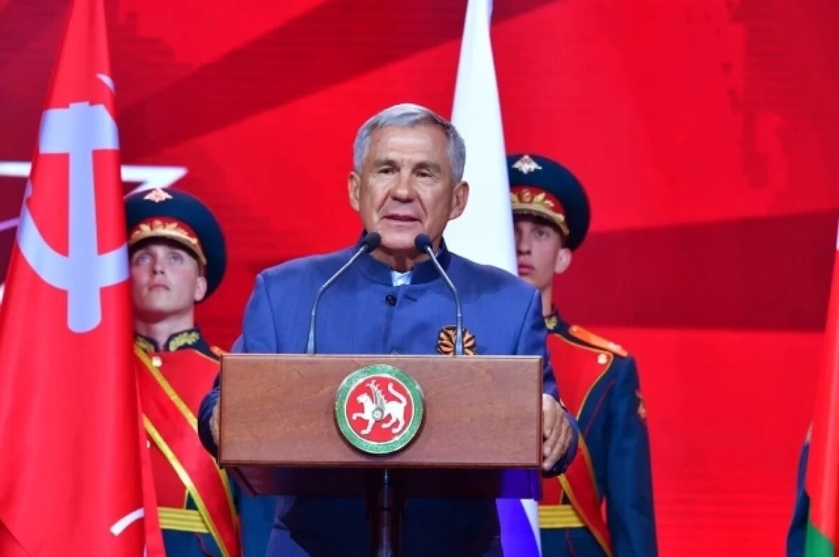    «Единая Россия» выдвинула Минниханова на выборы раиса