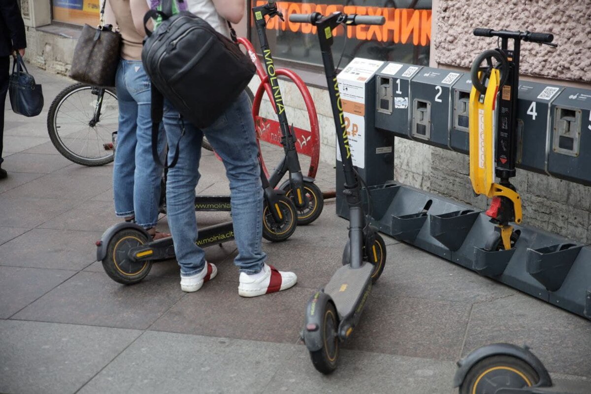    Электросамокат. Фото: Мойка78 / Николай Овсянников