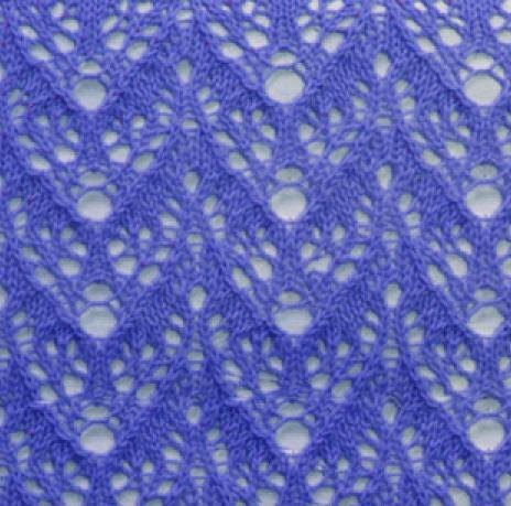 Ажурный узор для кофточки и топа