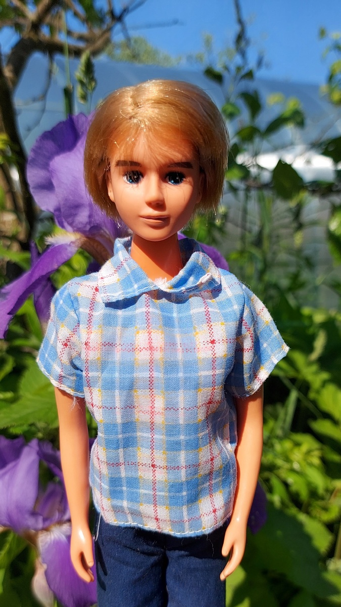 Винтажный парень Дженни Раф от компании Такара 1987 года выпуска. Фото автора канала.