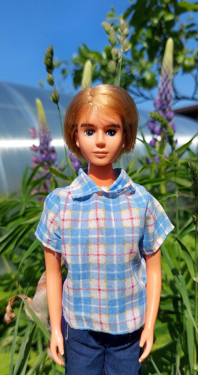 Винтажный парень Дженни Раф от компании Такара 1987 года выпуска. Фото автора канала