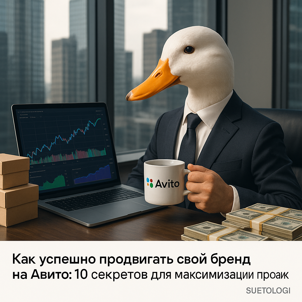    Секреты успешной работы с брендом на Авито Суетолог