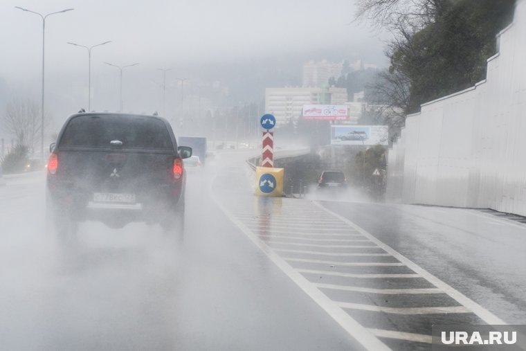 В Сочи выпала месячная норма осадков. Фото: Владимир Жабриков © URA.RU