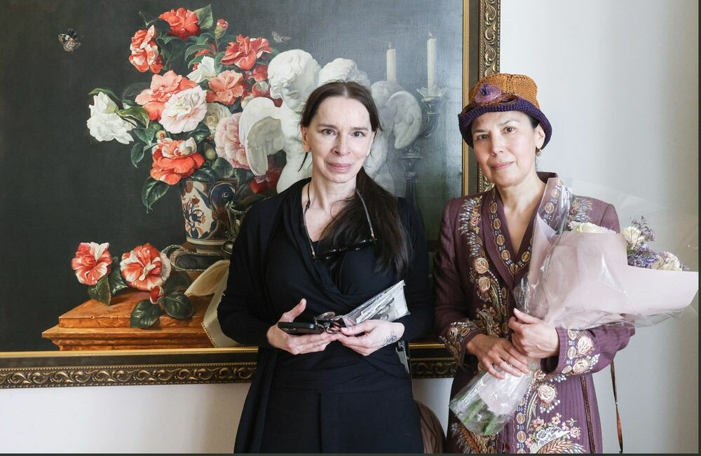 
На фото: Лейла Хасьянова (справа) и Наталья Файзрахманова