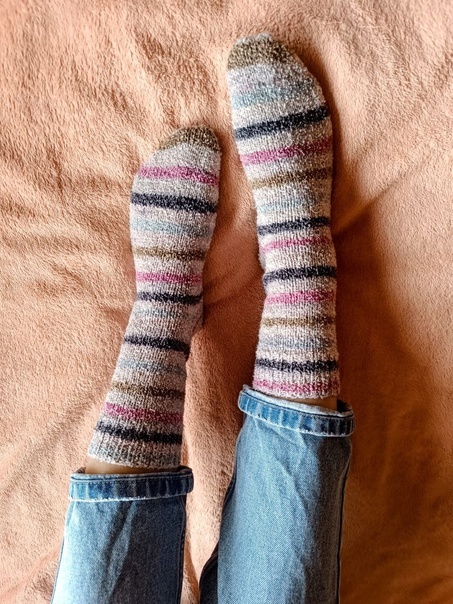 Носки из пряжи с хлопком Regia Energy flow