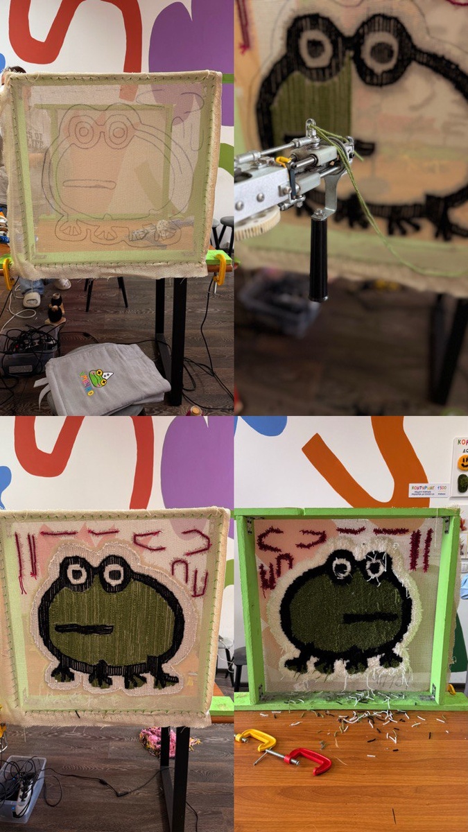 Мой ковер в стиле тафтинг