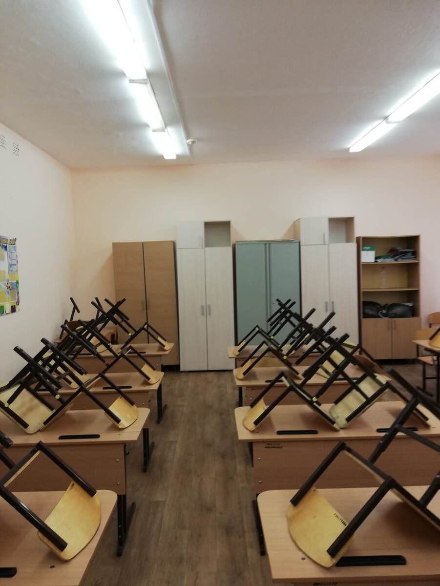 Наш класс после ремонта