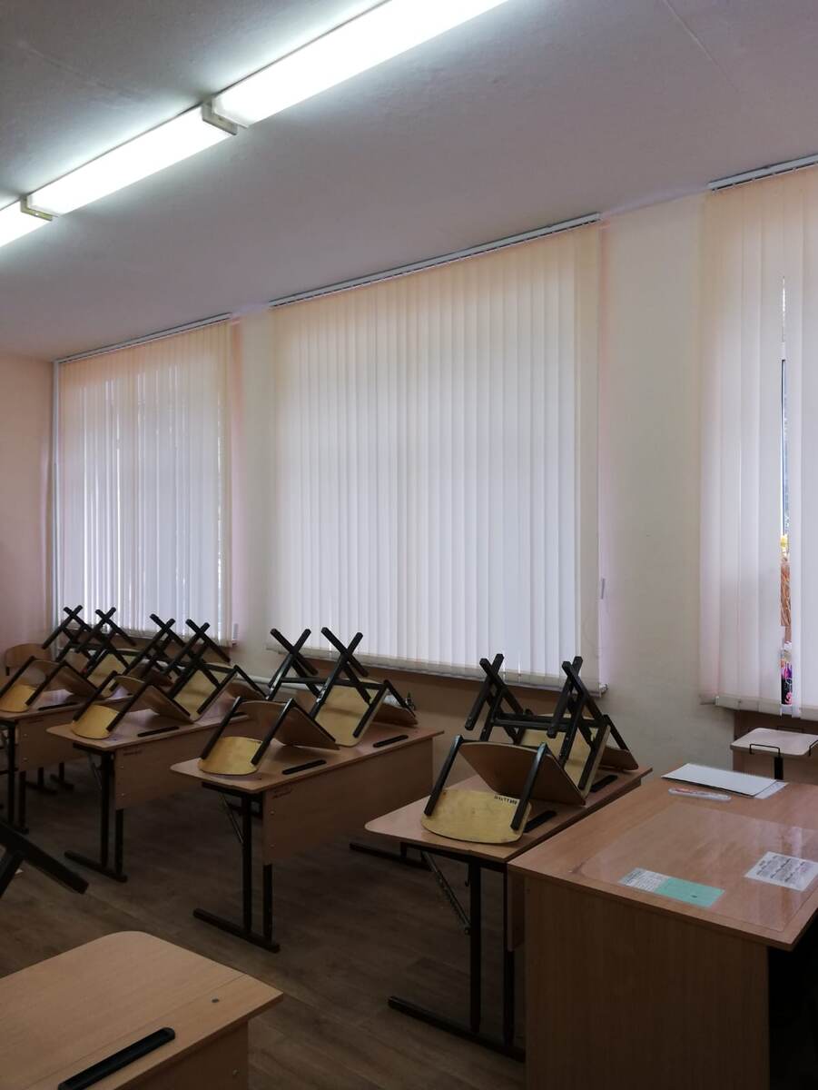 Жалюзи подошли идеально)