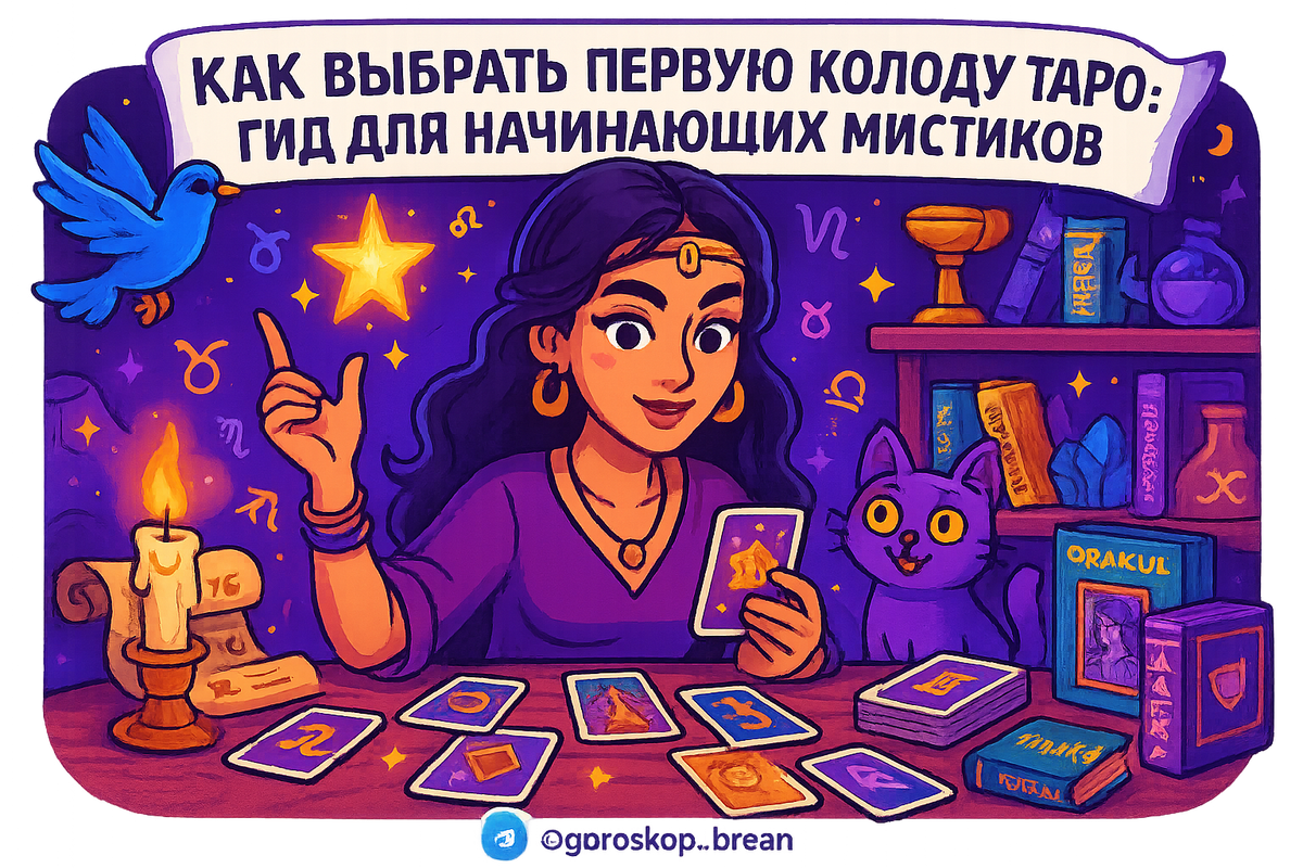    Как выбрать первую колоду Таро и не наткнуться на эзотерический фейл в своей магической практике Мария