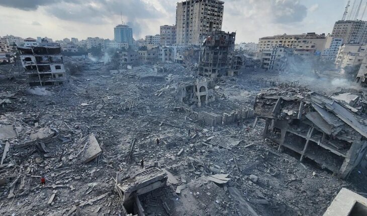  📷Последствия ракетного удара Ирана по столице Израиля. Источник: t.me/svezhesti.