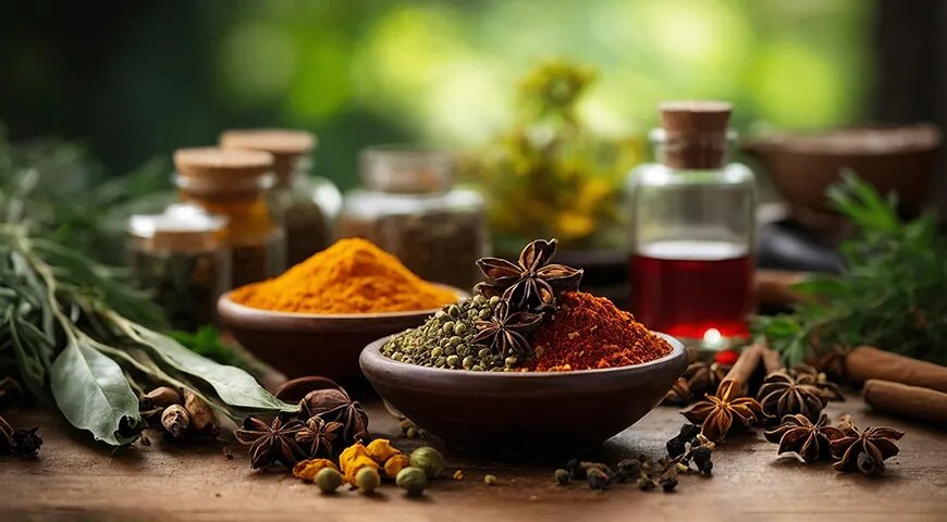   Вкус у баклажанов мягкий, нежный, с легкой приятной горчинкой, поэтому сочетать их можно со многими специями (Shutterstock/FOTODOM)