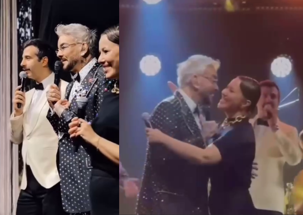 Иван Ургант, Филипп Киркоров и Ксения Собчак. Фото: соцсети