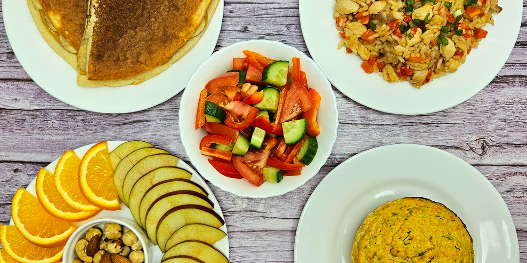 РАЦИОН на день ДЛЯ ПОХУДЕНИЯ на 1400 калорий