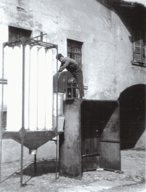 Производство сейфов Bordogna в конце 40х – Palazzolo sull'Oglio (Brescia)