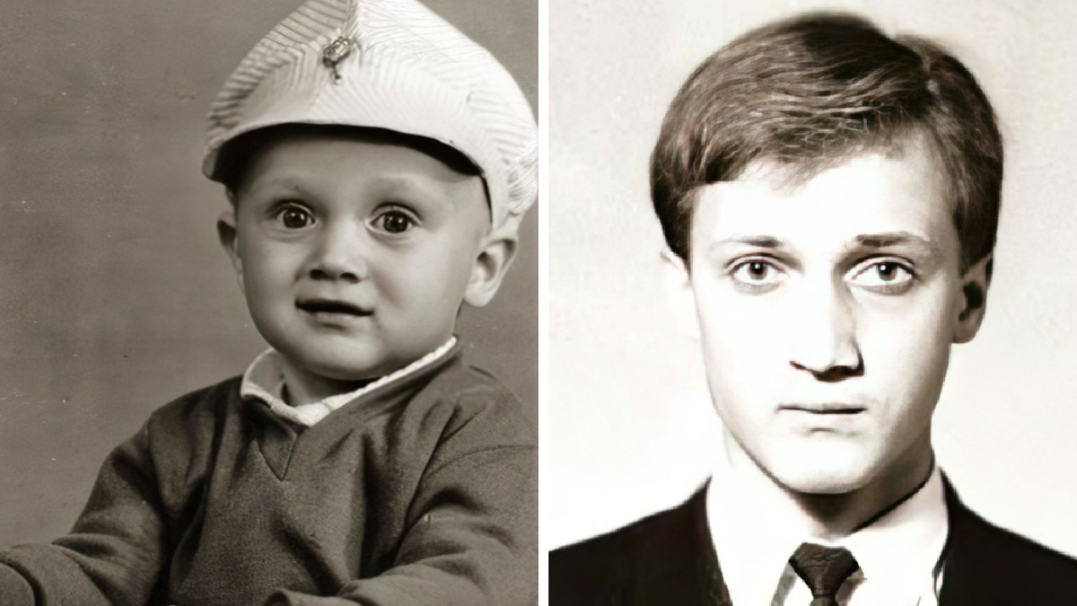 Куценко в детстве и юности