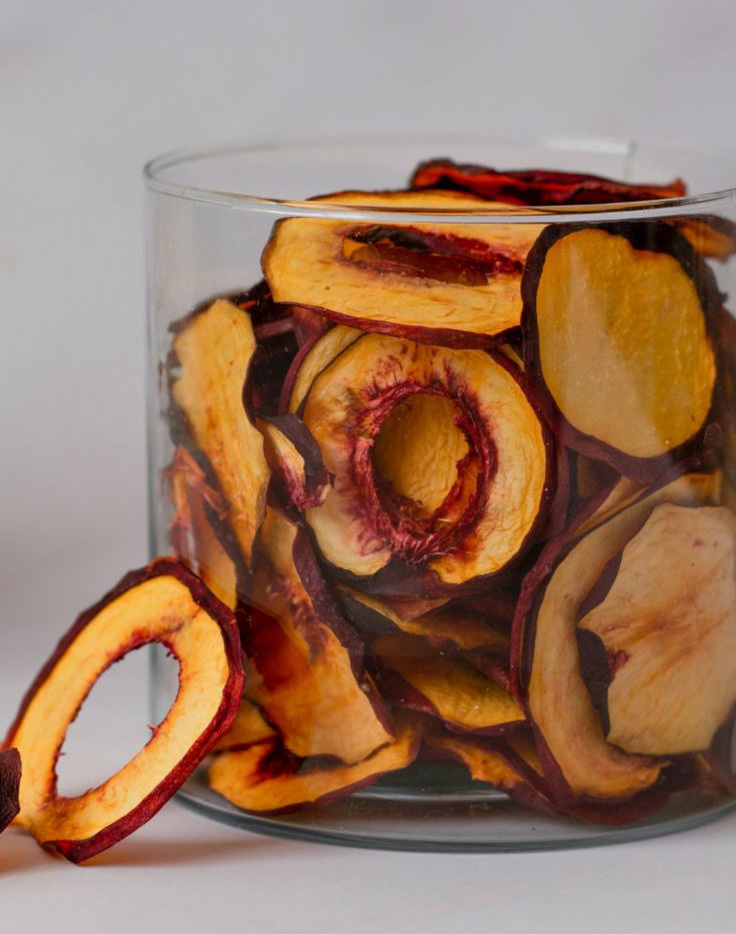 Чипсы из персиков