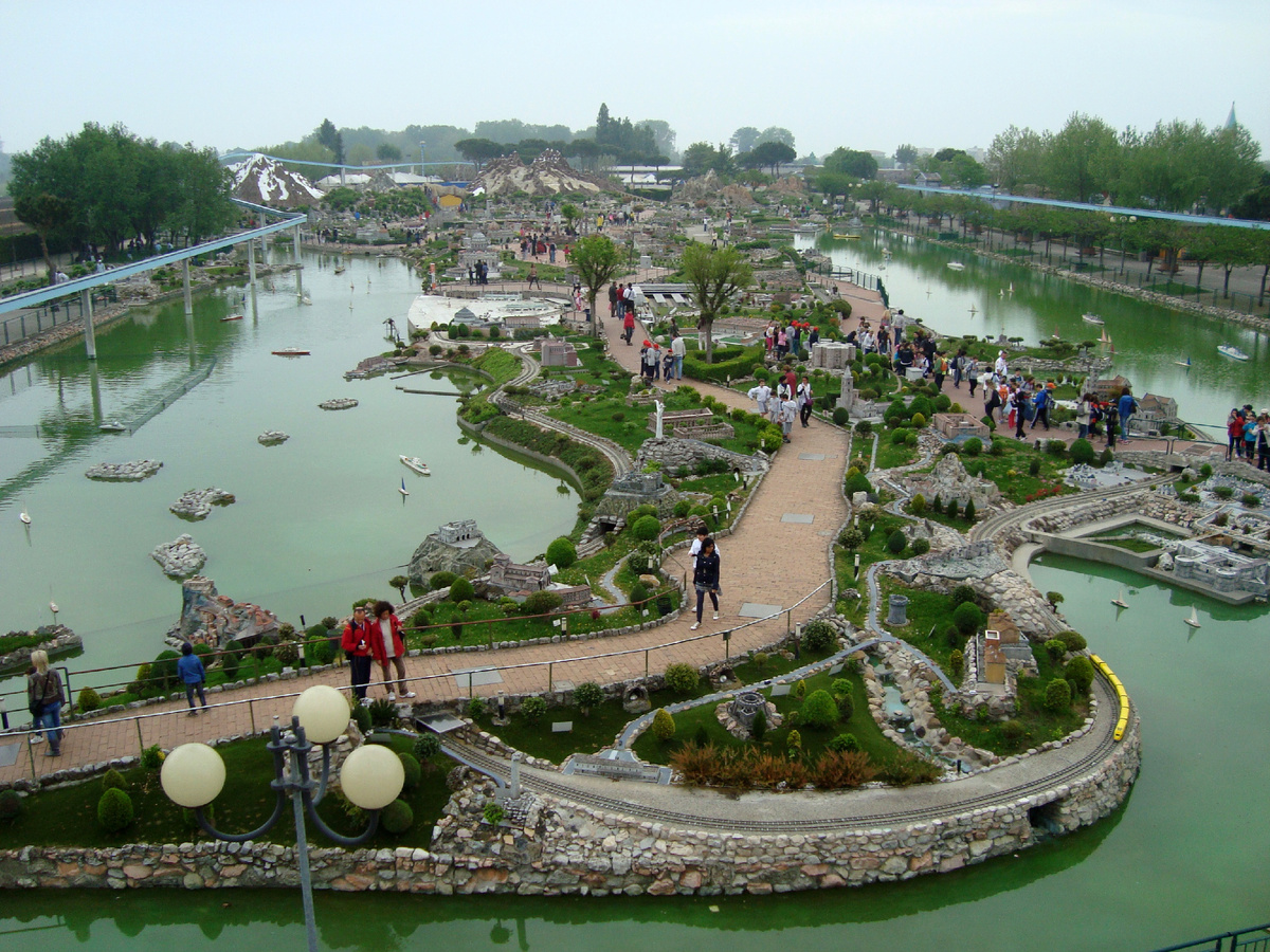 Италия "Парк миниатюр". Фото автора статьи.