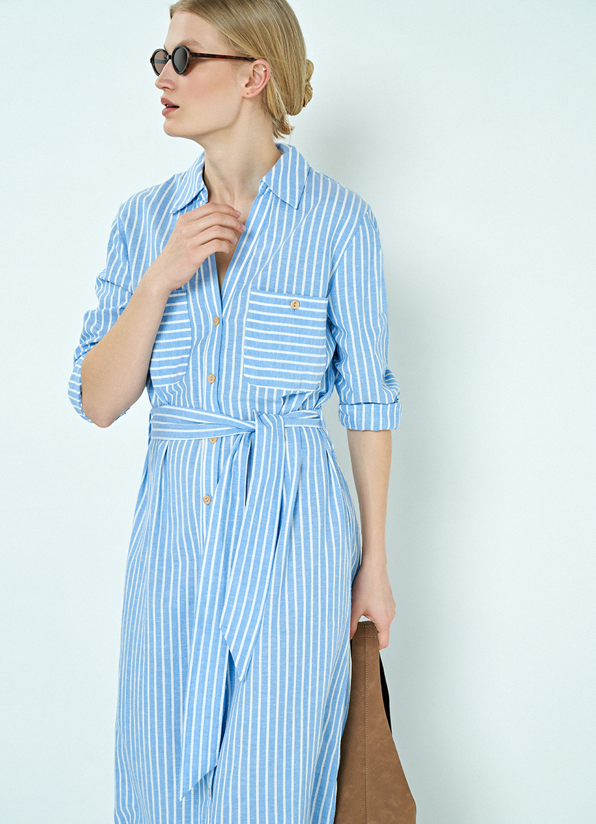 Платье-рубашка OSTIN, цена на сайте 2999 руб.