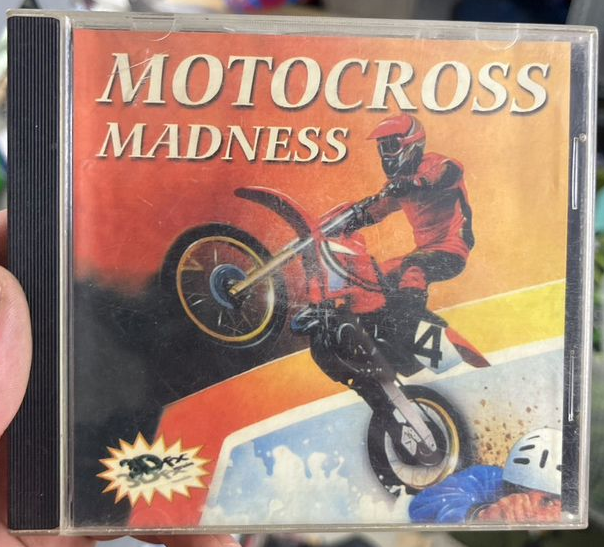 Обложка компьютерной игры Motocross Madness