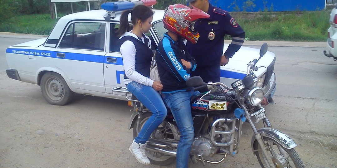 Лишение свободы до 2х лет при езде без шлема!