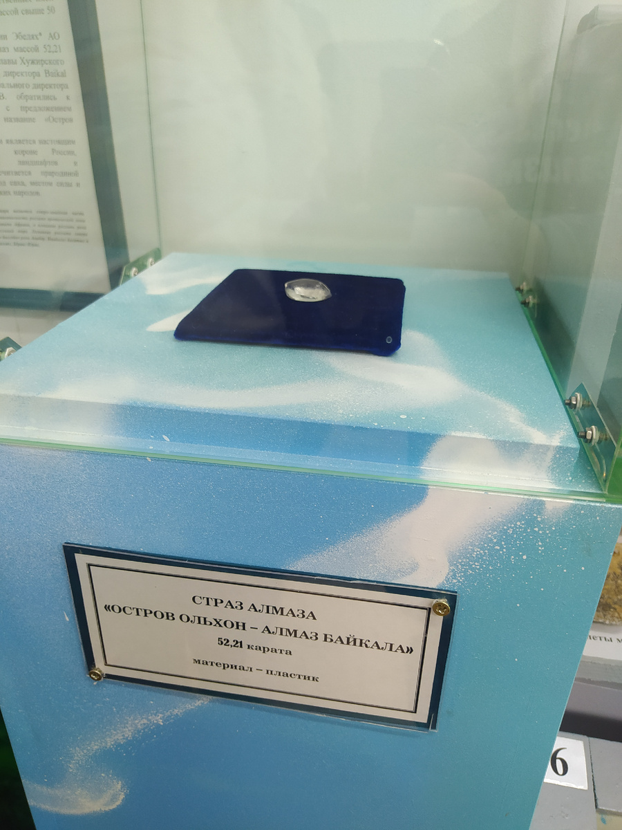 Краеведческий музей Хужира. Фото (С) Илона Якимова 2024