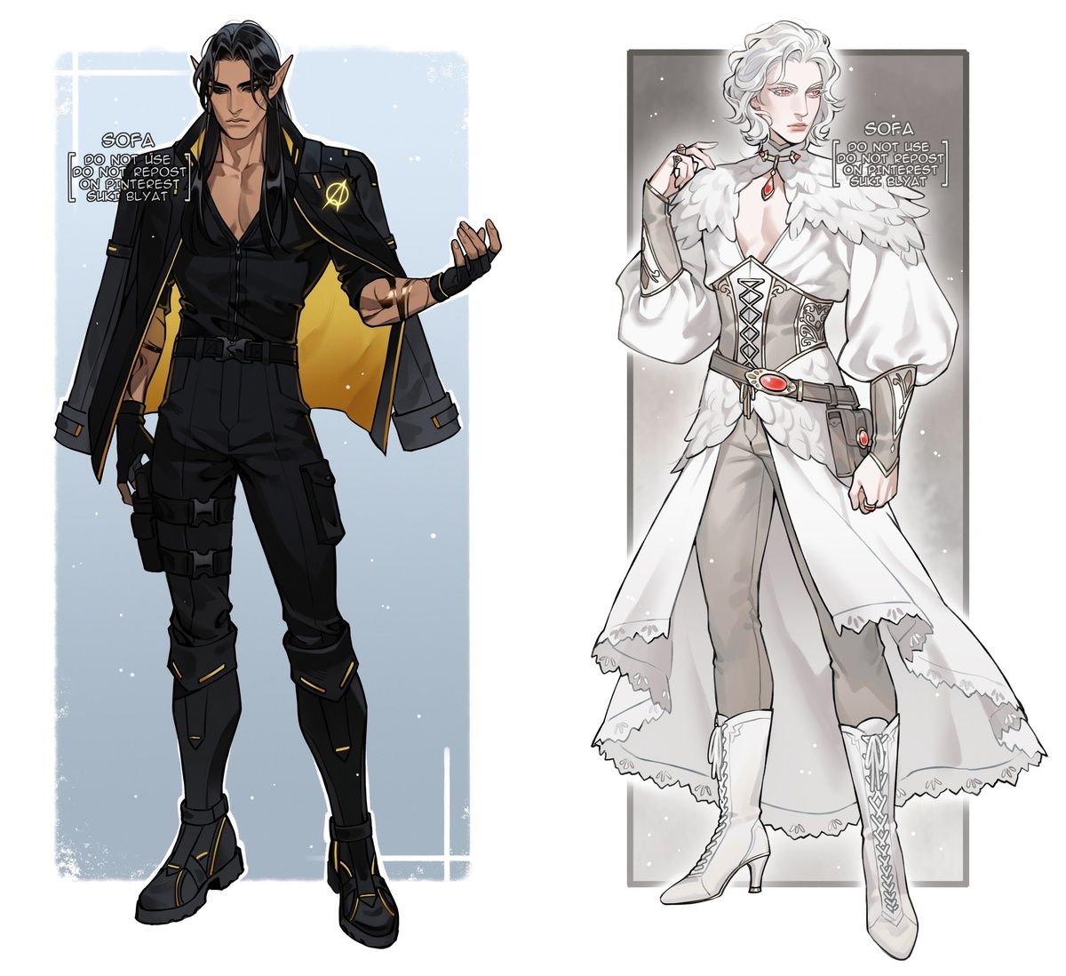 В VK художница SOFA принимает заказы на рисунки персонажей. Изображение в полный рост стоит 11 500 ₽. (Источник: vk.com)