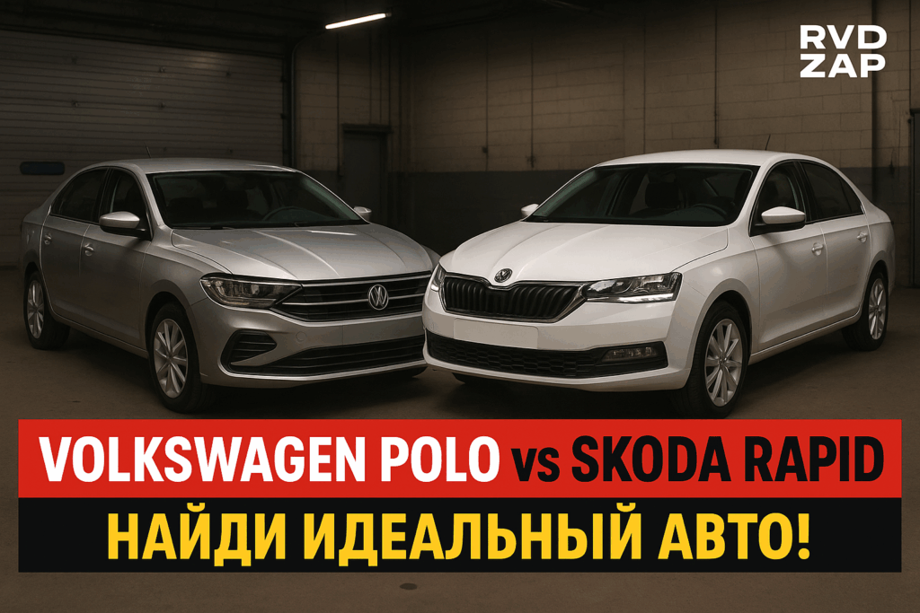    Сравнение характеристик Volkswagen Polo и Skoda Rapid admin