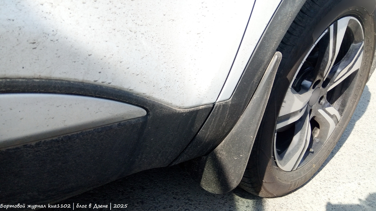 Ракурс на передние брызговики. Автор фотографии kua1102