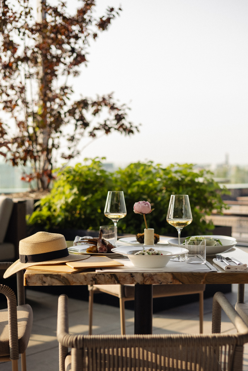 Терраса ресторана Aga 