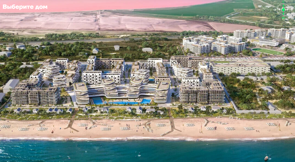 фото с сайта застройщика, жилой комплекс в общей концепции застройки