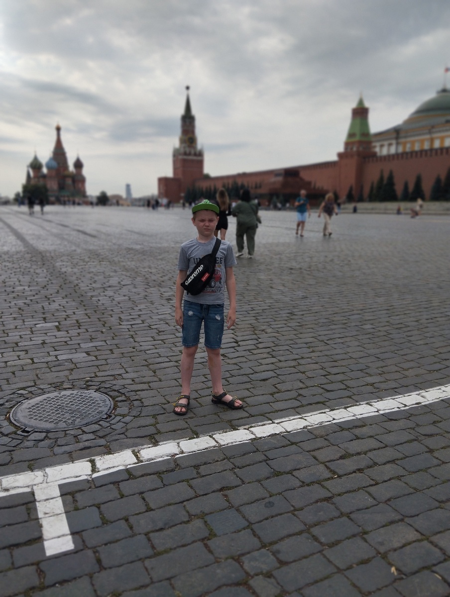 Младшенький на Красной Площади