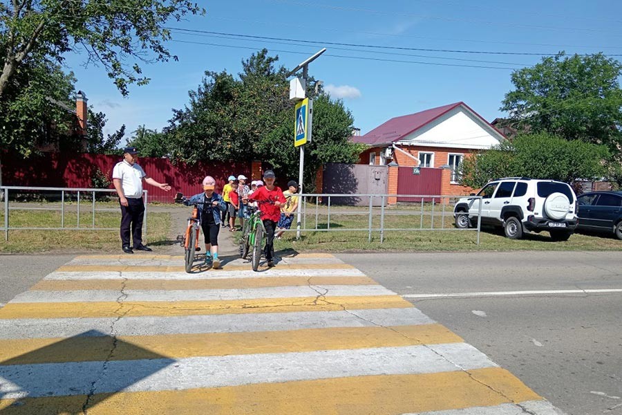     В Курганинском районе проходят уроки дорожной безопасности