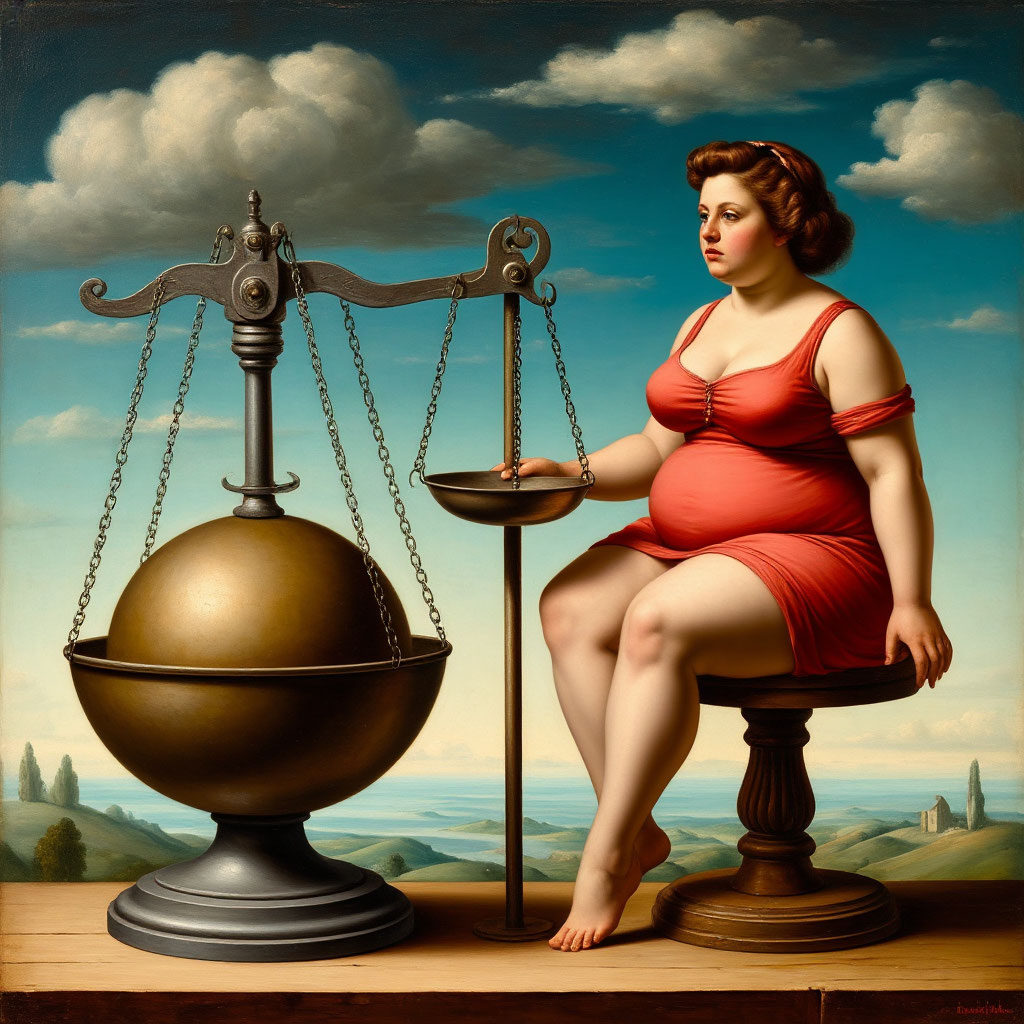 Цифры показали -350 граммов.