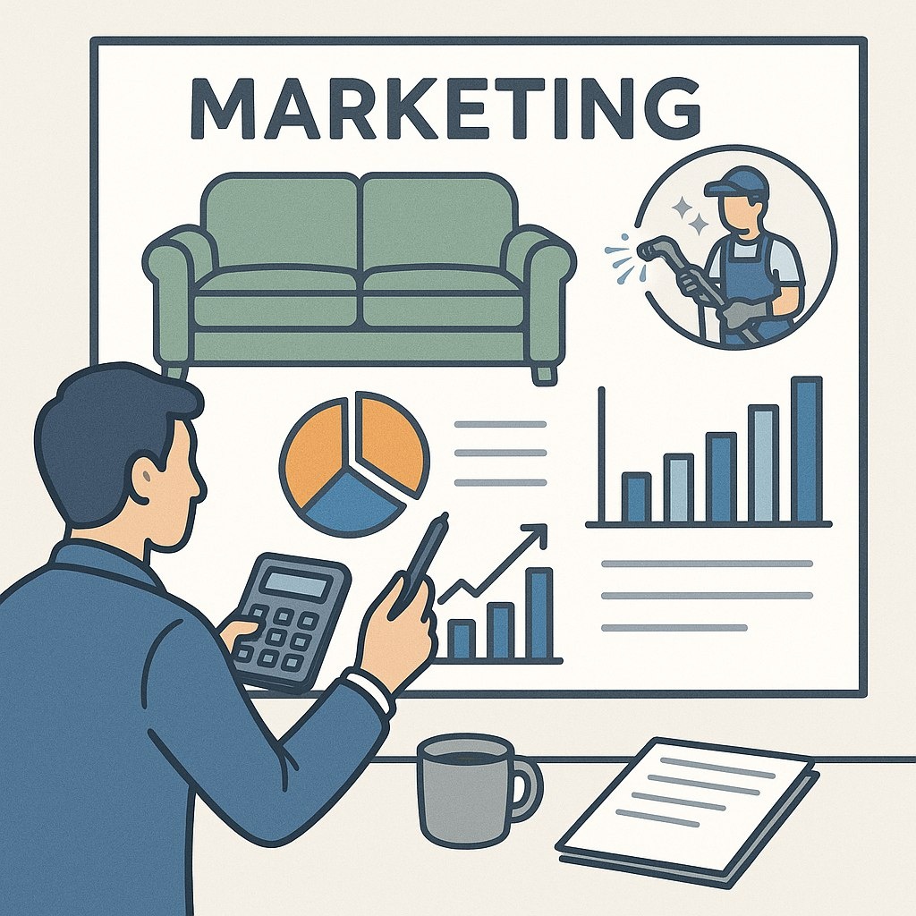 Расчёт для сервиса химчистки (пример)