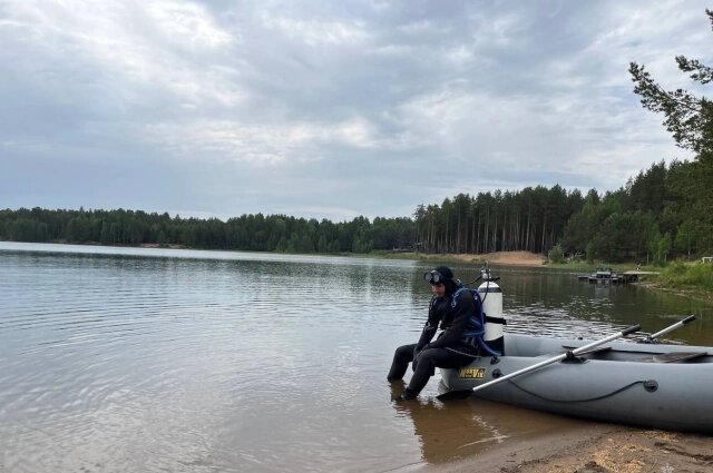    Водоём, где утонул артист. Фото: МЧС Удмуртии