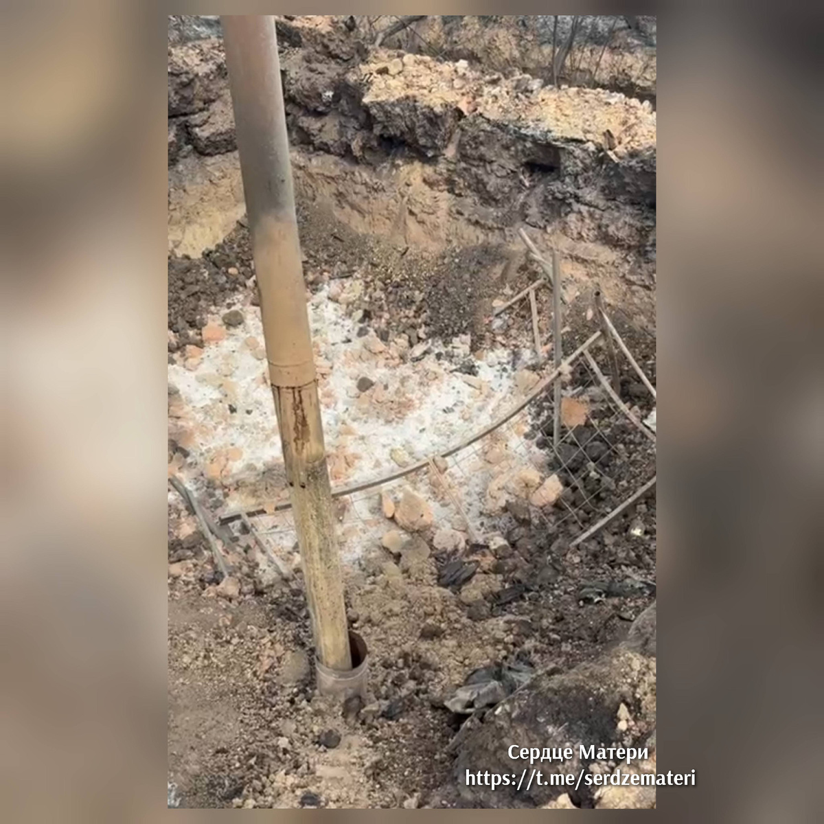 Блендаж... от взрыва ничего не осталось