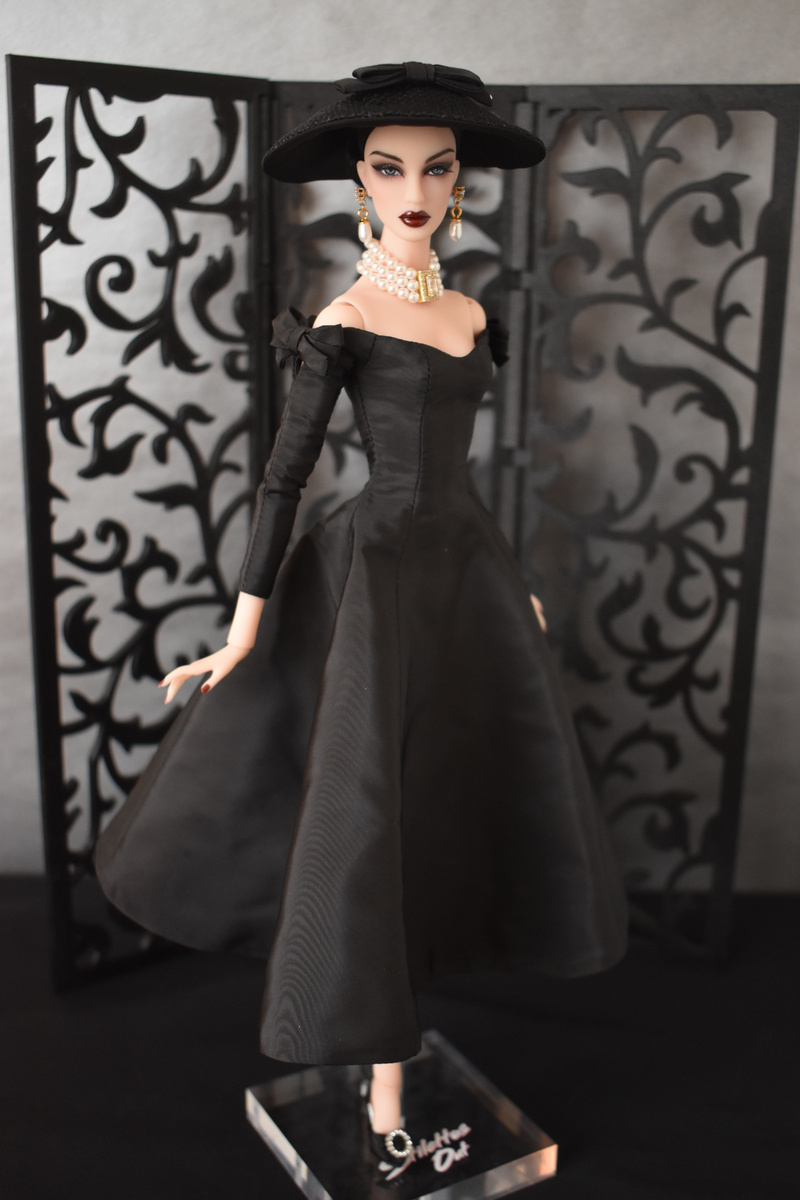 Кукла Jamieshow Muses Black Swan Alexis Garden Party Look 18 ©ksavoie1213