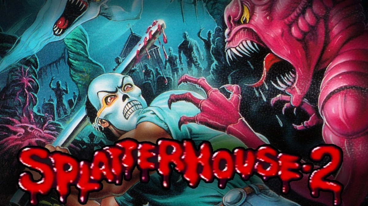 Обложка Splatterhouse 2 (из публичных источников)