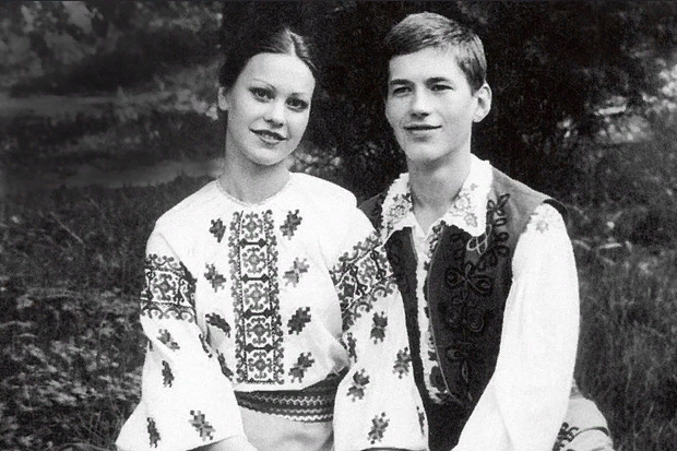 Ирина с первым мужем