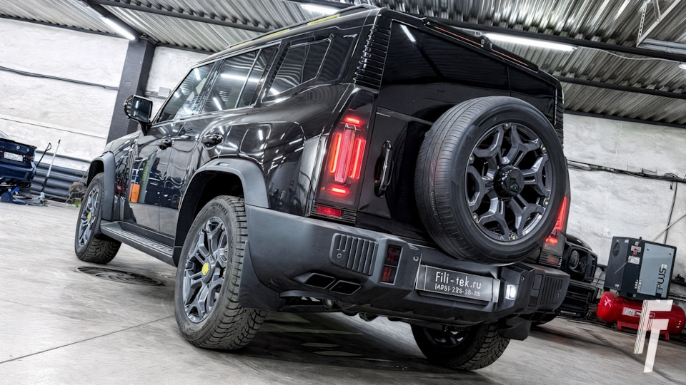 Насадки глушителя на JETOUR T2