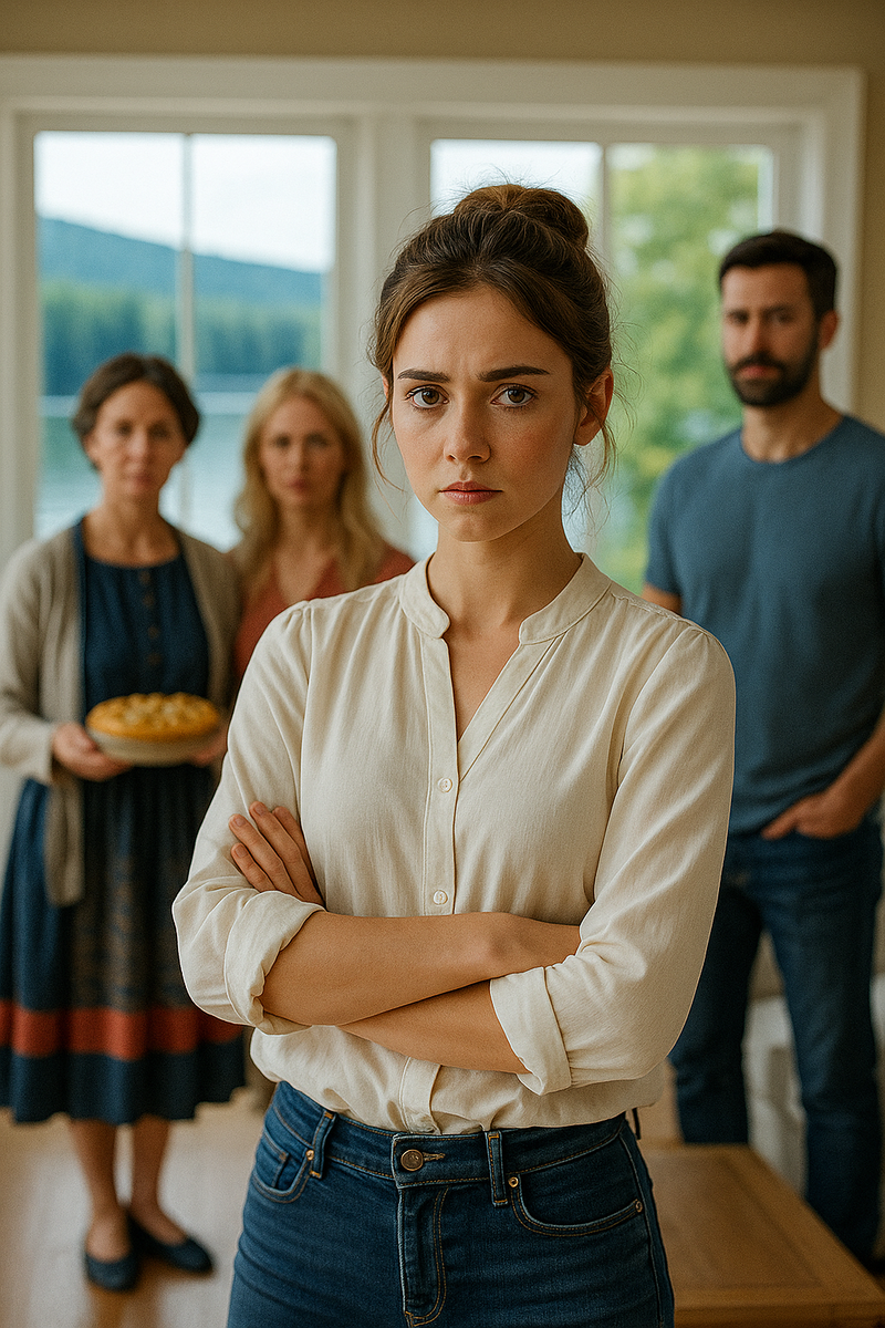 📝 Описание:Когда родня мужа приходит «на пару дней», а остаётся с наглостью и багажом, приходится напоминать — у этого дома есть хозяйка. Эта история — не о скандале, а об уважении. И о границах, которые я установила, пока не стало поздно..