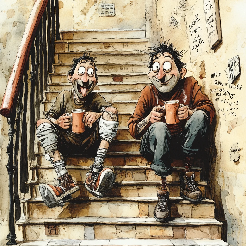 Сидим, чай пьем...