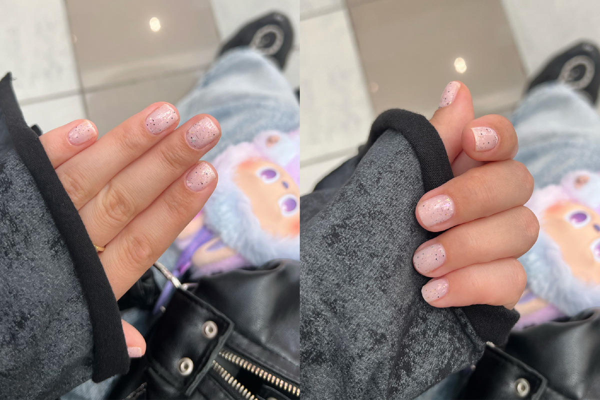 Нравятся мои ногти с нюдовым лаком 