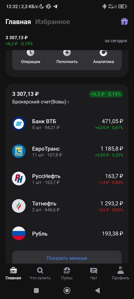 И вот я остановился на акциях💸