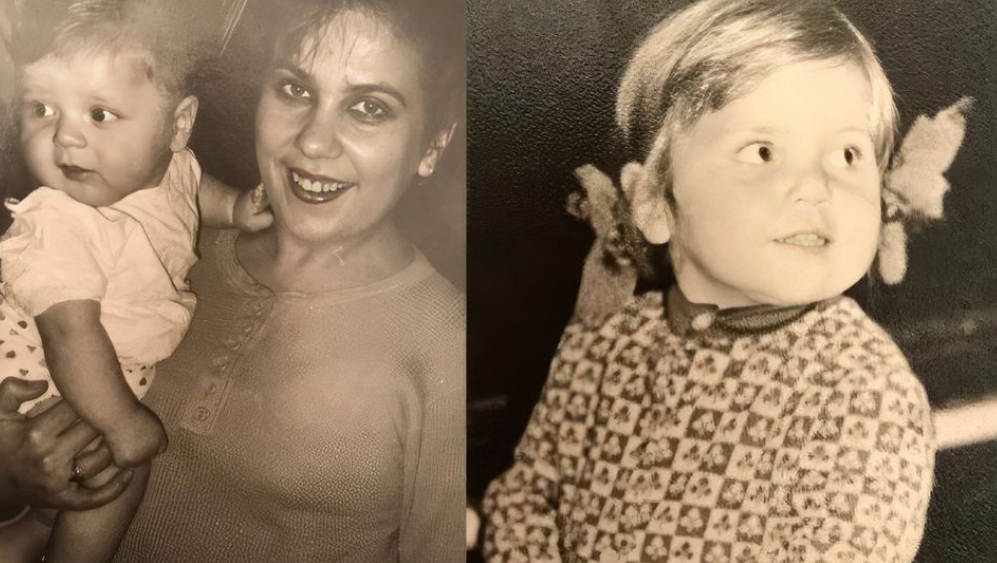 Марина Федункив в детстве